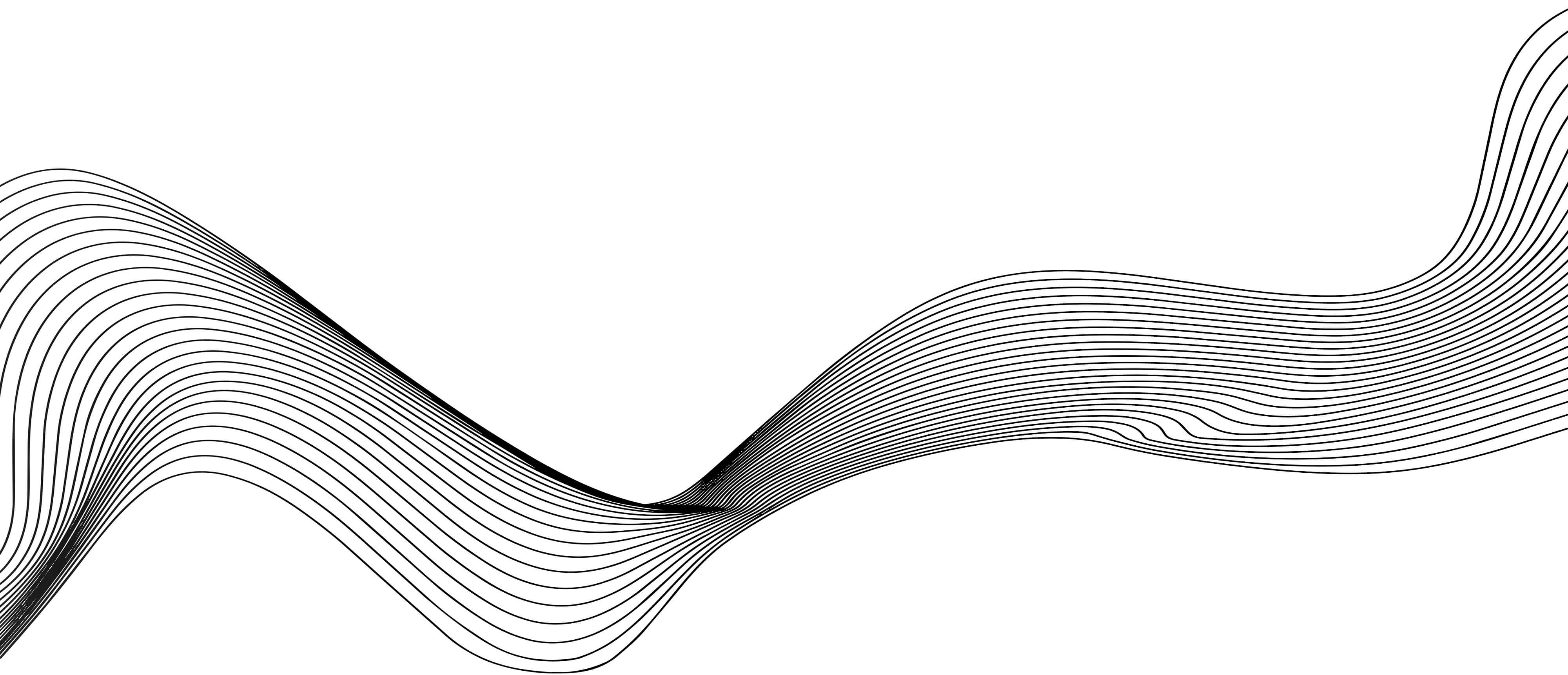 Wavy lines