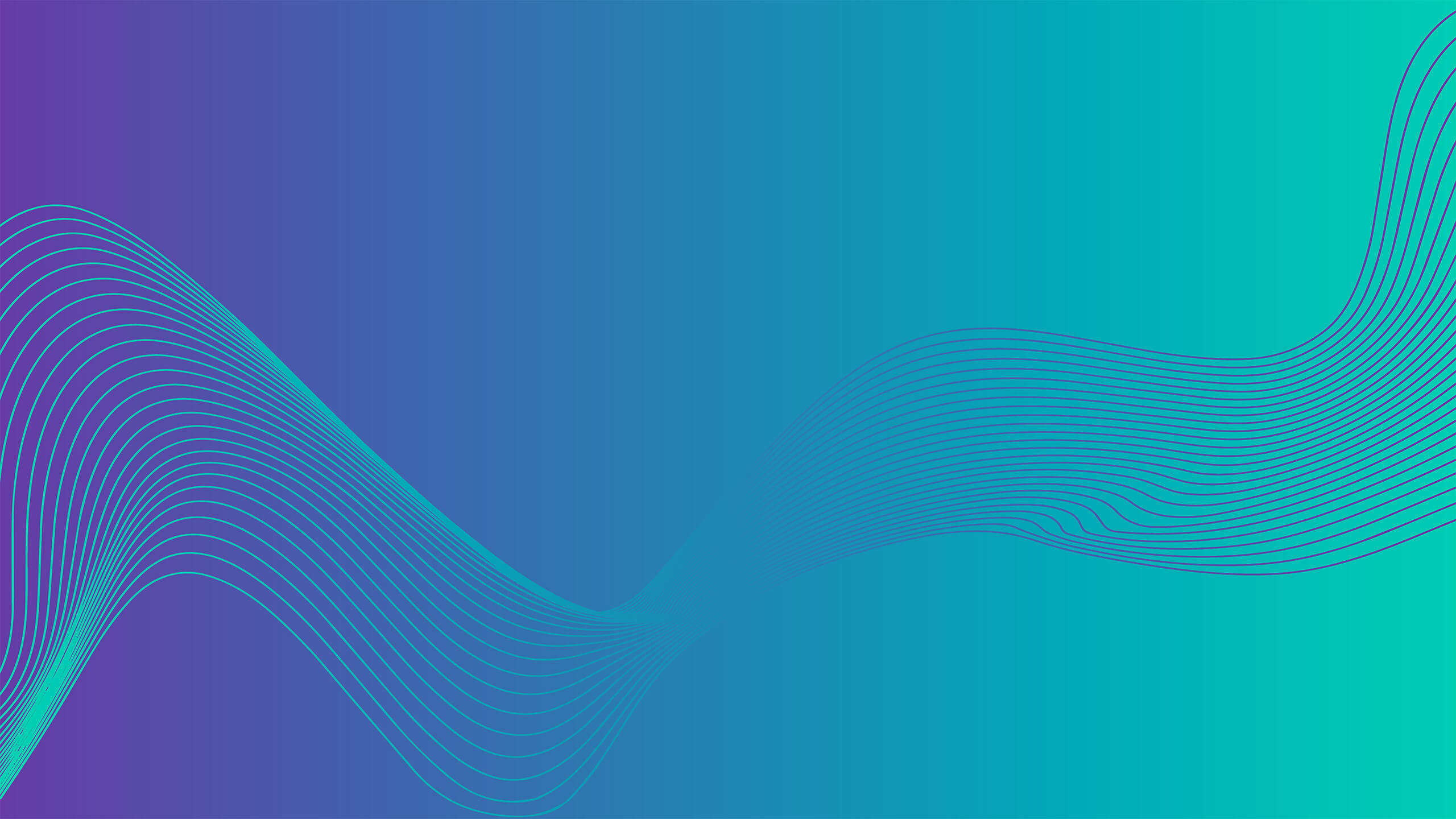 Wavy line on gradient background